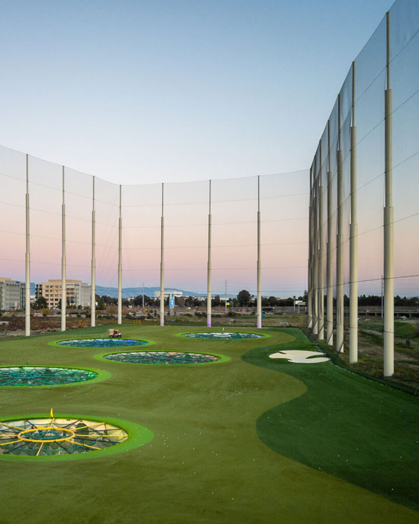 Entertainment venues can include interactive mini-golf as an immersive experience.