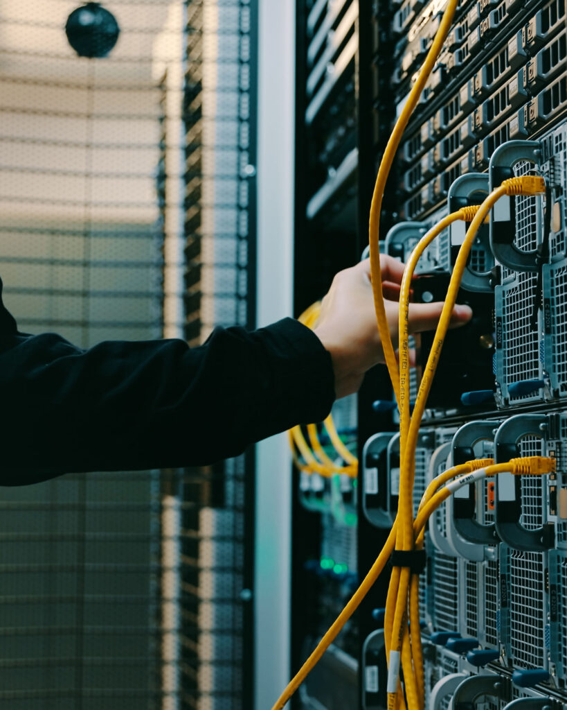 Server room cabling